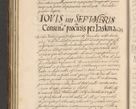 Zdjęcie nr 110 dla obiektu archiwalnego: Illustrissimo et Reverendissimo in Christo Patre Domino Domino Petro Tylicki Dei et Apostolice Sedis Gratia Episcopo Cracoviensis Duce Severiensis Acta actorum causarum sententiarum tam interloquutoriarum quam definitivarum decretorum obligationum, quietationum, recognitionum, constitutionum procuratorum etc. etc. coram Admodum Reverendo Domino Thoma Oborski I. V. Doctore Canonico Vicario in Spiritualibus et Officiali generali Cracoviensis in anno Domini Millesimo Sexcentessimo Decimoquarto Cuius Indictio duodecima Pontificus SS. D. N. D. Pauli Divina providentia Papae quinti Anno decimo foeliciter incipiunt