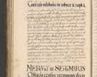 Zdjęcie nr 106 dla obiektu archiwalnego: Illustrissimo et Reverendissimo in Christo Patre Domino Domino Petro Tylicki Dei et Apostolice Sedis Gratia Episcopo Cracoviensis Duce Severiensis Acta actorum causarum sententiarum tam interloquutoriarum quam definitivarum decretorum obligationum, quietationum, recognitionum, constitutionum procuratorum etc. etc. coram Admodum Reverendo Domino Thoma Oborski I. V. Doctore Canonico Vicario in Spiritualibus et Officiali generali Cracoviensis in anno Domini Millesimo Sexcentessimo Decimoquarto Cuius Indictio duodecima Pontificus SS. D. N. D. Pauli Divina providentia Papae quinti Anno decimo foeliciter incipiunt
