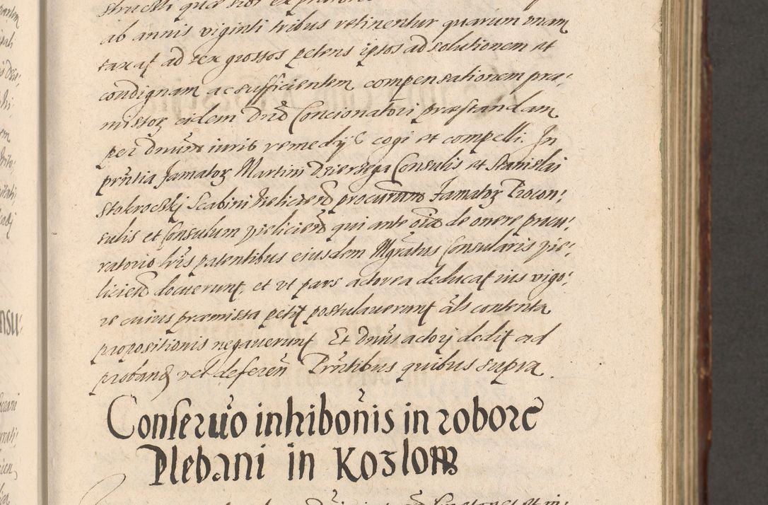Zdjęcie nr 93 dla obiektu archiwalnego: Illustrissimo et Reverendissimo in Christo Patre Domino Domino Petro Tylicki Dei et Apostolice Sedis Gratia Episcopo Cracoviensis Duce Severiensis Acta actorum causarum sententiarum tam interloquutoriarum quam definitivarum decretorum obligationum, quietationum, recognitionum, constitutionum procuratorum etc. etc. coram Admodum Reverendo Domino Thoma Oborski I. V. Doctore Canonico Vicario in Spiritualibus et Officiali generali Cracoviensis in anno Domini Millesimo Sexcentessimo Decimoquarto Cuius Indictio duodecima Pontificus SS. D. N. D. Pauli Divina providentia Papae quinti Anno decimo foeliciter incipiunt