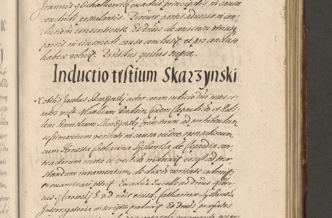 Zdjęcie nr 85 dla obiektu archiwalnego: Illustrissimo et Reverendissimo in Christo Patre Domino Domino Petro Tylicki Dei et Apostolice Sedis Gratia Episcopo Cracoviensis Duce Severiensis Acta actorum causarum sententiarum tam interloquutoriarum quam definitivarum decretorum obligationum, quietationum, recognitionum, constitutionum procuratorum etc. etc. coram Admodum Reverendo Domino Thoma Oborski I. V. Doctore Canonico Vicario in Spiritualibus et Officiali generali Cracoviensis in anno Domini Millesimo Sexcentessimo Decimoquarto Cuius Indictio duodecima Pontificus SS. D. N. D. Pauli Divina providentia Papae quinti Anno decimo foeliciter incipiunt