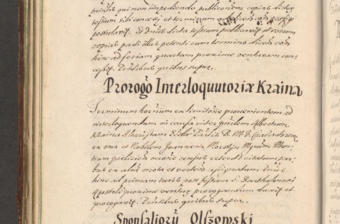 Zdjęcie nr 78 dla obiektu archiwalnego: Illustrissimo et Reverendissimo in Christo Patre Domino Domino Petro Tylicki Dei et Apostolice Sedis Gratia Episcopo Cracoviensis Duce Severiensis Acta actorum causarum sententiarum tam interloquutoriarum quam definitivarum decretorum obligationum, quietationum, recognitionum, constitutionum procuratorum etc. etc. coram Admodum Reverendo Domino Thoma Oborski I. V. Doctore Canonico Vicario in Spiritualibus et Officiali generali Cracoviensis in anno Domini Millesimo Sexcentessimo Decimoquarto Cuius Indictio duodecima Pontificus SS. D. N. D. Pauli Divina providentia Papae quinti Anno decimo foeliciter incipiunt