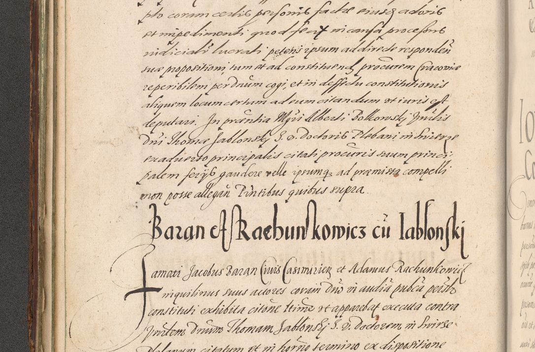 Zdjęcie nr 72 dla obiektu archiwalnego: Illustrissimo et Reverendissimo in Christo Patre Domino Domino Petro Tylicki Dei et Apostolice Sedis Gratia Episcopo Cracoviensis Duce Severiensis Acta actorum causarum sententiarum tam interloquutoriarum quam definitivarum decretorum obligationum, quietationum, recognitionum, constitutionum procuratorum etc. etc. coram Admodum Reverendo Domino Thoma Oborski I. V. Doctore Canonico Vicario in Spiritualibus et Officiali generali Cracoviensis in anno Domini Millesimo Sexcentessimo Decimoquarto Cuius Indictio duodecima Pontificus SS. D. N. D. Pauli Divina providentia Papae quinti Anno decimo foeliciter incipiunt