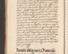 Zdjęcie nr 54 dla obiektu archiwalnego: Illustrissimo et Reverendissimo in Christo Patre Domino Domino Petro Tylicki Dei et Apostolice Sedis Gratia Episcopo Cracoviensis Duce Severiensis Acta actorum causarum sententiarum tam interloquutoriarum quam definitivarum decretorum obligationum, quietationum, recognitionum, constitutionum procuratorum etc. etc. coram Admodum Reverendo Domino Thoma Oborski I. V. Doctore Canonico Vicario in Spiritualibus et Officiali generali Cracoviensis in anno Domini Millesimo Sexcentessimo Decimoquarto Cuius Indictio duodecima Pontificus SS. D. N. D. Pauli Divina providentia Papae quinti Anno decimo foeliciter incipiunt