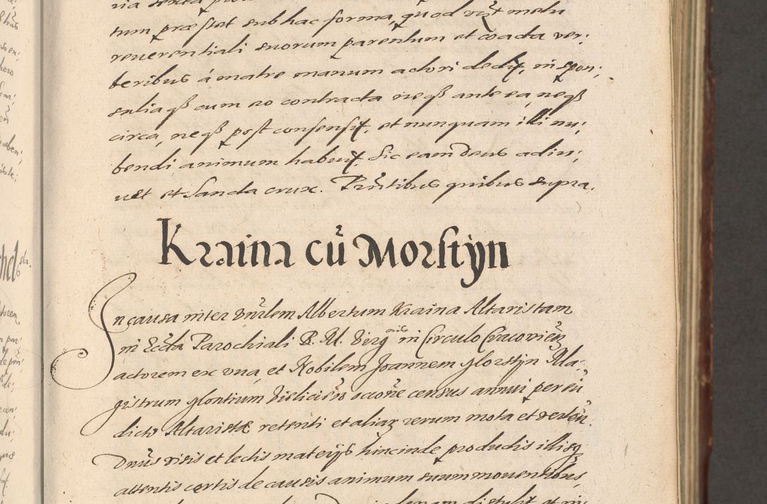 Zdjęcie nr 33 dla obiektu archiwalnego: Illustrissimo et Reverendissimo in Christo Patre Domino Domino Petro Tylicki Dei et Apostolice Sedis Gratia Episcopo Cracoviensis Duce Severiensis Acta actorum causarum sententiarum tam interloquutoriarum quam definitivarum decretorum obligationum, quietationum, recognitionum, constitutionum procuratorum etc. etc. coram Admodum Reverendo Domino Thoma Oborski I. V. Doctore Canonico Vicario in Spiritualibus et Officiali generali Cracoviensis in anno Domini Millesimo Sexcentessimo Decimoquarto Cuius Indictio duodecima Pontificus SS. D. N. D. Pauli Divina providentia Papae quinti Anno decimo foeliciter incipiunt