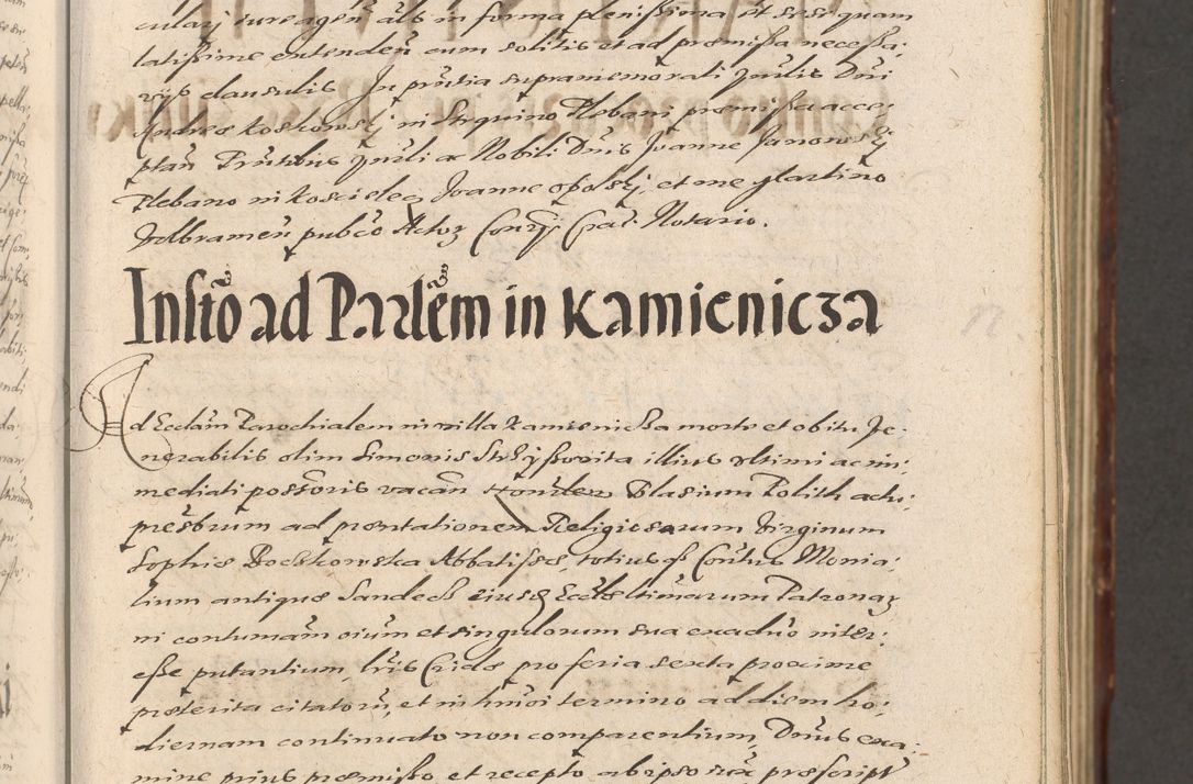 Zdjęcie nr 21 dla obiektu archiwalnego: Illustrissimo et Reverendissimo in Christo Patre Domino Domino Petro Tylicki Dei et Apostolice Sedis Gratia Episcopo Cracoviensis Duce Severiensis Acta actorum causarum sententiarum tam interloquutoriarum quam definitivarum decretorum obligationum, quietationum, recognitionum, constitutionum procuratorum etc. etc. coram Admodum Reverendo Domino Thoma Oborski I. V. Doctore Canonico Vicario in Spiritualibus et Officiali generali Cracoviensis in anno Domini Millesimo Sexcentessimo Decimoquarto Cuius Indictio duodecima Pontificus SS. D. N. D. Pauli Divina providentia Papae quinti Anno decimo foeliciter incipiunt
