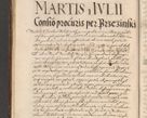 Zdjęcie nr 22 dla obiektu archiwalnego: Illustrissimo et Reverendissimo in Christo Patre Domino Domino Petro Tylicki Dei et Apostolice Sedis Gratia Episcopo Cracoviensis Duce Severiensis Acta actorum causarum sententiarum tam interloquutoriarum quam definitivarum decretorum obligationum, quietationum, recognitionum, constitutionum procuratorum etc. etc. coram Admodum Reverendo Domino Thoma Oborski I. V. Doctore Canonico Vicario in Spiritualibus et Officiali generali Cracoviensis in anno Domini Millesimo Sexcentessimo Decimoquarto Cuius Indictio duodecima Pontificus SS. D. N. D. Pauli Divina providentia Papae quinti Anno decimo foeliciter incipiunt