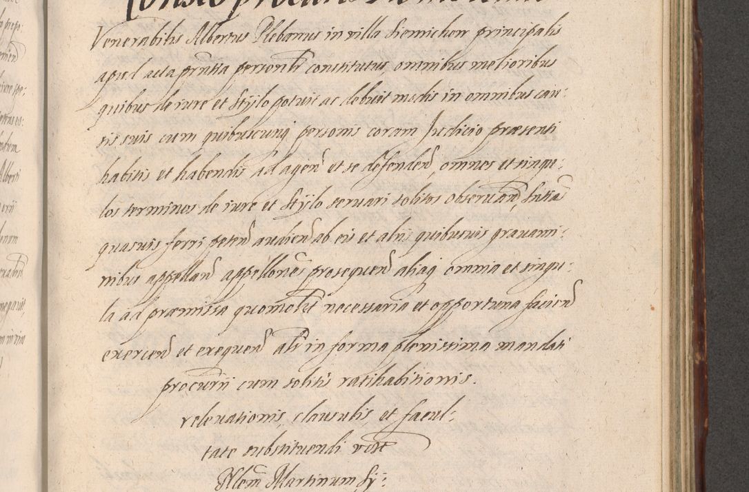 Zdjęcie nr 795 dla obiektu archiwalnego: Illustrissimo et Reverendissimo in Christo Patre Domino Domino Petro Tylicki Dei et Apostolice Sedis Gratia Episcopo Cracoviensis Duce Severiensis Acta actorum causarum sententiarum tam interloquutoriarum quam definitivarum decretorum obligationum, quietationum, recognitionum, constitutionum procuratorum etc. etc. coram Admodum Reverendo Domino Thoma Oborski I. V. Doctore Canonico Vicario in Spiritualibus et Officiali generali Cracoviensis in anno Domini Millesimo Sexcentessimo Decimoquarto Cuius Indictio duodecima Pontificus SS. D. N. D. Pauli Divina providentia Papae quinti Anno decimo foeliciter incipiunt