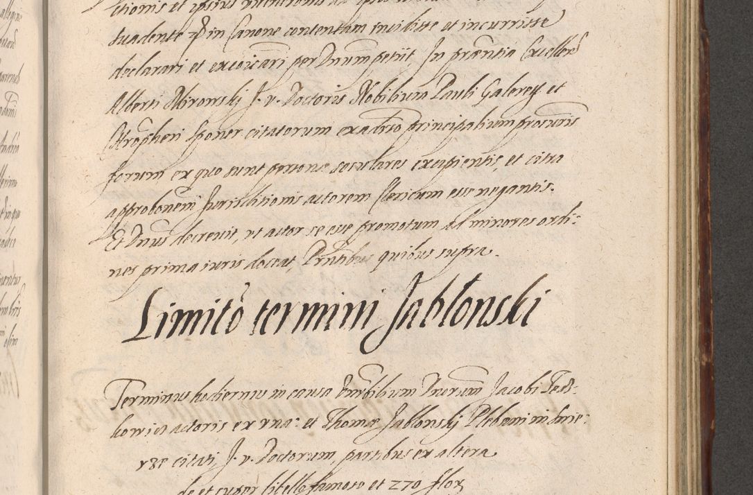 Zdjęcie nr 785 dla obiektu archiwalnego: Illustrissimo et Reverendissimo in Christo Patre Domino Domino Petro Tylicki Dei et Apostolice Sedis Gratia Episcopo Cracoviensis Duce Severiensis Acta actorum causarum sententiarum tam interloquutoriarum quam definitivarum decretorum obligationum, quietationum, recognitionum, constitutionum procuratorum etc. etc. coram Admodum Reverendo Domino Thoma Oborski I. V. Doctore Canonico Vicario in Spiritualibus et Officiali generali Cracoviensis in anno Domini Millesimo Sexcentessimo Decimoquarto Cuius Indictio duodecima Pontificus SS. D. N. D. Pauli Divina providentia Papae quinti Anno decimo foeliciter incipiunt