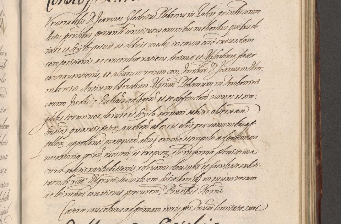 Zdjęcie nr 765 dla obiektu archiwalnego: Illustrissimo et Reverendissimo in Christo Patre Domino Domino Petro Tylicki Dei et Apostolice Sedis Gratia Episcopo Cracoviensis Duce Severiensis Acta actorum causarum sententiarum tam interloquutoriarum quam definitivarum decretorum obligationum, quietationum, recognitionum, constitutionum procuratorum etc. etc. coram Admodum Reverendo Domino Thoma Oborski I. V. Doctore Canonico Vicario in Spiritualibus et Officiali generali Cracoviensis in anno Domini Millesimo Sexcentessimo Decimoquarto Cuius Indictio duodecima Pontificus SS. D. N. D. Pauli Divina providentia Papae quinti Anno decimo foeliciter incipiunt