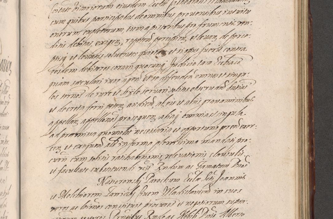 Zdjęcie nr 753 dla obiektu archiwalnego: Illustrissimo et Reverendissimo in Christo Patre Domino Domino Petro Tylicki Dei et Apostolice Sedis Gratia Episcopo Cracoviensis Duce Severiensis Acta actorum causarum sententiarum tam interloquutoriarum quam definitivarum decretorum obligationum, quietationum, recognitionum, constitutionum procuratorum etc. etc. coram Admodum Reverendo Domino Thoma Oborski I. V. Doctore Canonico Vicario in Spiritualibus et Officiali generali Cracoviensis in anno Domini Millesimo Sexcentessimo Decimoquarto Cuius Indictio duodecima Pontificus SS. D. N. D. Pauli Divina providentia Papae quinti Anno decimo foeliciter incipiunt