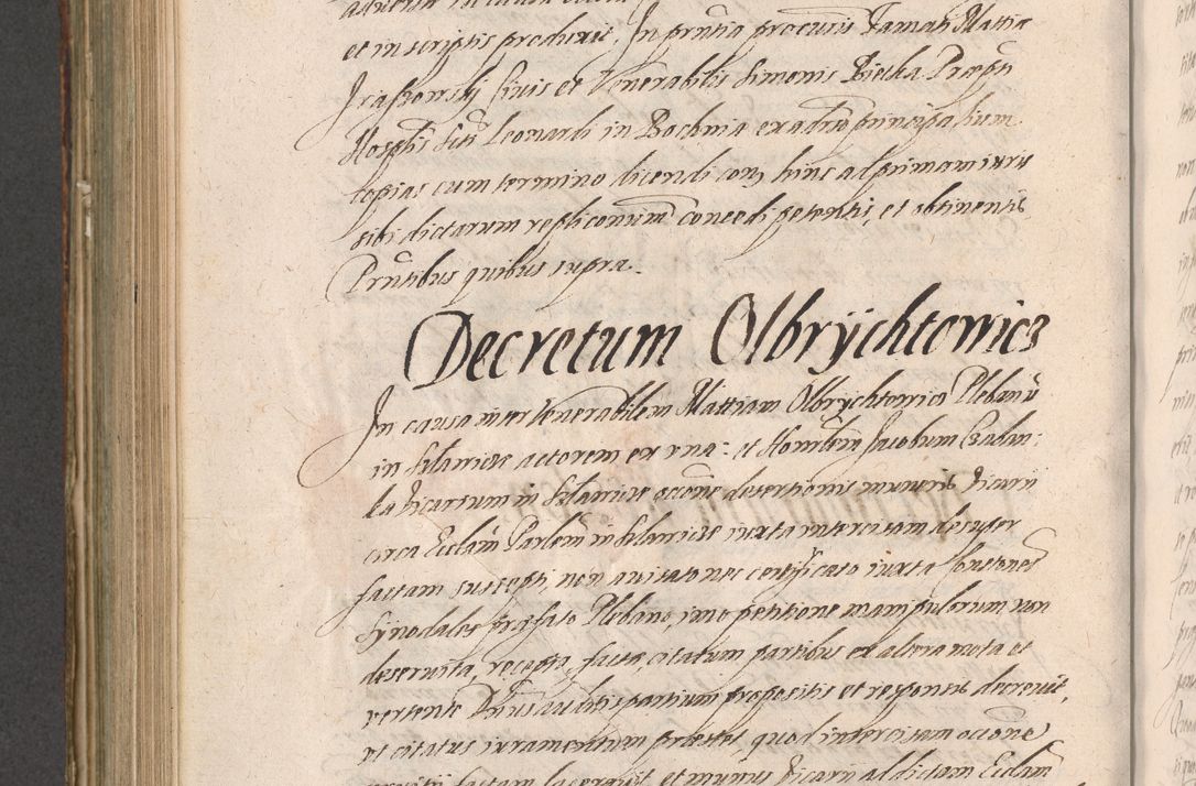 Zdjęcie nr 748 dla obiektu archiwalnego: Illustrissimo et Reverendissimo in Christo Patre Domino Domino Petro Tylicki Dei et Apostolice Sedis Gratia Episcopo Cracoviensis Duce Severiensis Acta actorum causarum sententiarum tam interloquutoriarum quam definitivarum decretorum obligationum, quietationum, recognitionum, constitutionum procuratorum etc. etc. coram Admodum Reverendo Domino Thoma Oborski I. V. Doctore Canonico Vicario in Spiritualibus et Officiali generali Cracoviensis in anno Domini Millesimo Sexcentessimo Decimoquarto Cuius Indictio duodecima Pontificus SS. D. N. D. Pauli Divina providentia Papae quinti Anno decimo foeliciter incipiunt