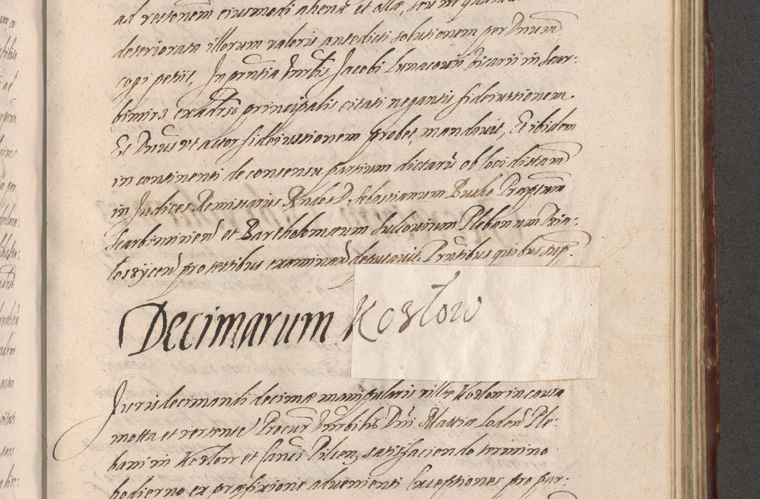 Zdjęcie nr 747 dla obiektu archiwalnego: Illustrissimo et Reverendissimo in Christo Patre Domino Domino Petro Tylicki Dei et Apostolice Sedis Gratia Episcopo Cracoviensis Duce Severiensis Acta actorum causarum sententiarum tam interloquutoriarum quam definitivarum decretorum obligationum, quietationum, recognitionum, constitutionum procuratorum etc. etc. coram Admodum Reverendo Domino Thoma Oborski I. V. Doctore Canonico Vicario in Spiritualibus et Officiali generali Cracoviensis in anno Domini Millesimo Sexcentessimo Decimoquarto Cuius Indictio duodecima Pontificus SS. D. N. D. Pauli Divina providentia Papae quinti Anno decimo foeliciter incipiunt