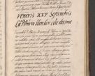 Zdjęcie nr 735 dla obiektu archiwalnego: Illustrissimo et Reverendissimo in Christo Patre Domino Domino Petro Tylicki Dei et Apostolice Sedis Gratia Episcopo Cracoviensis Duce Severiensis Acta actorum causarum sententiarum tam interloquutoriarum quam definitivarum decretorum obligationum, quietationum, recognitionum, constitutionum procuratorum etc. etc. coram Admodum Reverendo Domino Thoma Oborski I. V. Doctore Canonico Vicario in Spiritualibus et Officiali generali Cracoviensis in anno Domini Millesimo Sexcentessimo Decimoquarto Cuius Indictio duodecima Pontificus SS. D. N. D. Pauli Divina providentia Papae quinti Anno decimo foeliciter incipiunt