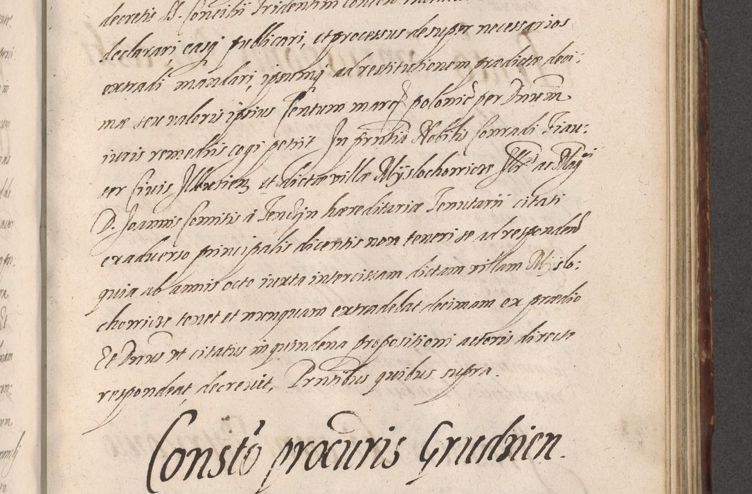 Zdjęcie nr 737 dla obiektu archiwalnego: Illustrissimo et Reverendissimo in Christo Patre Domino Domino Petro Tylicki Dei et Apostolice Sedis Gratia Episcopo Cracoviensis Duce Severiensis Acta actorum causarum sententiarum tam interloquutoriarum quam definitivarum decretorum obligationum, quietationum, recognitionum, constitutionum procuratorum etc. etc. coram Admodum Reverendo Domino Thoma Oborski I. V. Doctore Canonico Vicario in Spiritualibus et Officiali generali Cracoviensis in anno Domini Millesimo Sexcentessimo Decimoquarto Cuius Indictio duodecima Pontificus SS. D. N. D. Pauli Divina providentia Papae quinti Anno decimo foeliciter incipiunt