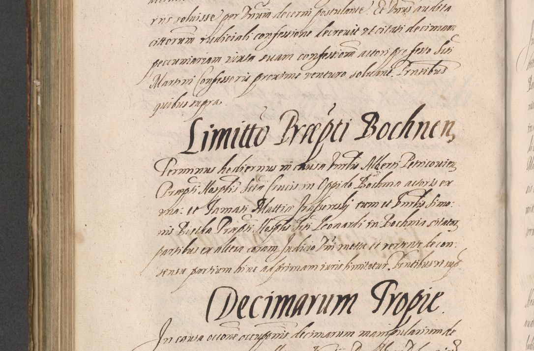 Zdjęcie nr 730 dla obiektu archiwalnego: Illustrissimo et Reverendissimo in Christo Patre Domino Domino Petro Tylicki Dei et Apostolice Sedis Gratia Episcopo Cracoviensis Duce Severiensis Acta actorum causarum sententiarum tam interloquutoriarum quam definitivarum decretorum obligationum, quietationum, recognitionum, constitutionum procuratorum etc. etc. coram Admodum Reverendo Domino Thoma Oborski I. V. Doctore Canonico Vicario in Spiritualibus et Officiali generali Cracoviensis in anno Domini Millesimo Sexcentessimo Decimoquarto Cuius Indictio duodecima Pontificus SS. D. N. D. Pauli Divina providentia Papae quinti Anno decimo foeliciter incipiunt