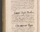 Zdjęcie nr 730 dla obiektu archiwalnego: Illustrissimo et Reverendissimo in Christo Patre Domino Domino Petro Tylicki Dei et Apostolice Sedis Gratia Episcopo Cracoviensis Duce Severiensis Acta actorum causarum sententiarum tam interloquutoriarum quam definitivarum decretorum obligationum, quietationum, recognitionum, constitutionum procuratorum etc. etc. coram Admodum Reverendo Domino Thoma Oborski I. V. Doctore Canonico Vicario in Spiritualibus et Officiali generali Cracoviensis in anno Domini Millesimo Sexcentessimo Decimoquarto Cuius Indictio duodecima Pontificus SS. D. N. D. Pauli Divina providentia Papae quinti Anno decimo foeliciter incipiunt