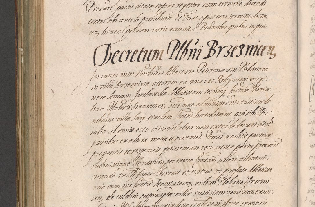 Zdjęcie nr 722 dla obiektu archiwalnego: Illustrissimo et Reverendissimo in Christo Patre Domino Domino Petro Tylicki Dei et Apostolice Sedis Gratia Episcopo Cracoviensis Duce Severiensis Acta actorum causarum sententiarum tam interloquutoriarum quam definitivarum decretorum obligationum, quietationum, recognitionum, constitutionum procuratorum etc. etc. coram Admodum Reverendo Domino Thoma Oborski I. V. Doctore Canonico Vicario in Spiritualibus et Officiali generali Cracoviensis in anno Domini Millesimo Sexcentessimo Decimoquarto Cuius Indictio duodecima Pontificus SS. D. N. D. Pauli Divina providentia Papae quinti Anno decimo foeliciter incipiunt