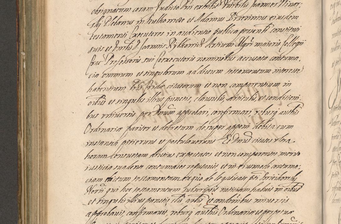 Zdjęcie nr 714 dla obiektu archiwalnego: Illustrissimo et Reverendissimo in Christo Patre Domino Domino Petro Tylicki Dei et Apostolice Sedis Gratia Episcopo Cracoviensis Duce Severiensis Acta actorum causarum sententiarum tam interloquutoriarum quam definitivarum decretorum obligationum, quietationum, recognitionum, constitutionum procuratorum etc. etc. coram Admodum Reverendo Domino Thoma Oborski I. V. Doctore Canonico Vicario in Spiritualibus et Officiali generali Cracoviensis in anno Domini Millesimo Sexcentessimo Decimoquarto Cuius Indictio duodecima Pontificus SS. D. N. D. Pauli Divina providentia Papae quinti Anno decimo foeliciter incipiunt