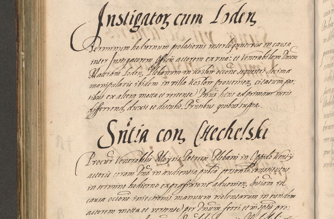 Zdjęcie nr 698 dla obiektu archiwalnego: Illustrissimo et Reverendissimo in Christo Patre Domino Domino Petro Tylicki Dei et Apostolice Sedis Gratia Episcopo Cracoviensis Duce Severiensis Acta actorum causarum sententiarum tam interloquutoriarum quam definitivarum decretorum obligationum, quietationum, recognitionum, constitutionum procuratorum etc. etc. coram Admodum Reverendo Domino Thoma Oborski I. V. Doctore Canonico Vicario in Spiritualibus et Officiali generali Cracoviensis in anno Domini Millesimo Sexcentessimo Decimoquarto Cuius Indictio duodecima Pontificus SS. D. N. D. Pauli Divina providentia Papae quinti Anno decimo foeliciter incipiunt