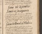 Zdjęcie nr 697 dla obiektu archiwalnego: Illustrissimo et Reverendissimo in Christo Patre Domino Domino Petro Tylicki Dei et Apostolice Sedis Gratia Episcopo Cracoviensis Duce Severiensis Acta actorum causarum sententiarum tam interloquutoriarum quam definitivarum decretorum obligationum, quietationum, recognitionum, constitutionum procuratorum etc. etc. coram Admodum Reverendo Domino Thoma Oborski I. V. Doctore Canonico Vicario in Spiritualibus et Officiali generali Cracoviensis in anno Domini Millesimo Sexcentessimo Decimoquarto Cuius Indictio duodecima Pontificus SS. D. N. D. Pauli Divina providentia Papae quinti Anno decimo foeliciter incipiunt