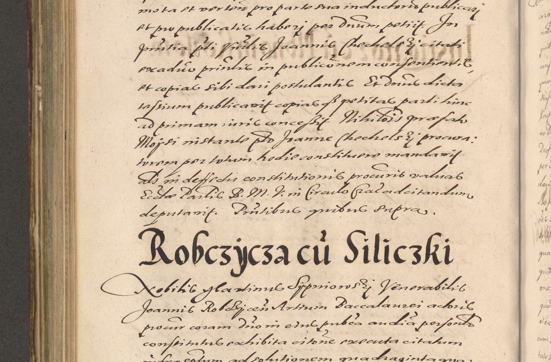 Zdjęcie nr 688 dla obiektu archiwalnego: Illustrissimo et Reverendissimo in Christo Patre Domino Domino Petro Tylicki Dei et Apostolice Sedis Gratia Episcopo Cracoviensis Duce Severiensis Acta actorum causarum sententiarum tam interloquutoriarum quam definitivarum decretorum obligationum, quietationum, recognitionum, constitutionum procuratorum etc. etc. coram Admodum Reverendo Domino Thoma Oborski I. V. Doctore Canonico Vicario in Spiritualibus et Officiali generali Cracoviensis in anno Domini Millesimo Sexcentessimo Decimoquarto Cuius Indictio duodecima Pontificus SS. D. N. D. Pauli Divina providentia Papae quinti Anno decimo foeliciter incipiunt
