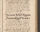 Zdjęcie nr 673 dla obiektu archiwalnego: Illustrissimo et Reverendissimo in Christo Patre Domino Domino Petro Tylicki Dei et Apostolice Sedis Gratia Episcopo Cracoviensis Duce Severiensis Acta actorum causarum sententiarum tam interloquutoriarum quam definitivarum decretorum obligationum, quietationum, recognitionum, constitutionum procuratorum etc. etc. coram Admodum Reverendo Domino Thoma Oborski I. V. Doctore Canonico Vicario in Spiritualibus et Officiali generali Cracoviensis in anno Domini Millesimo Sexcentessimo Decimoquarto Cuius Indictio duodecima Pontificus SS. D. N. D. Pauli Divina providentia Papae quinti Anno decimo foeliciter incipiunt