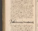 Zdjęcie nr 662 dla obiektu archiwalnego: Illustrissimo et Reverendissimo in Christo Patre Domino Domino Petro Tylicki Dei et Apostolice Sedis Gratia Episcopo Cracoviensis Duce Severiensis Acta actorum causarum sententiarum tam interloquutoriarum quam definitivarum decretorum obligationum, quietationum, recognitionum, constitutionum procuratorum etc. etc. coram Admodum Reverendo Domino Thoma Oborski I. V. Doctore Canonico Vicario in Spiritualibus et Officiali generali Cracoviensis in anno Domini Millesimo Sexcentessimo Decimoquarto Cuius Indictio duodecima Pontificus SS. D. N. D. Pauli Divina providentia Papae quinti Anno decimo foeliciter incipiunt