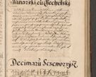 Zdjęcie nr 663 dla obiektu archiwalnego: Illustrissimo et Reverendissimo in Christo Patre Domino Domino Petro Tylicki Dei et Apostolice Sedis Gratia Episcopo Cracoviensis Duce Severiensis Acta actorum causarum sententiarum tam interloquutoriarum quam definitivarum decretorum obligationum, quietationum, recognitionum, constitutionum procuratorum etc. etc. coram Admodum Reverendo Domino Thoma Oborski I. V. Doctore Canonico Vicario in Spiritualibus et Officiali generali Cracoviensis in anno Domini Millesimo Sexcentessimo Decimoquarto Cuius Indictio duodecima Pontificus SS. D. N. D. Pauli Divina providentia Papae quinti Anno decimo foeliciter incipiunt