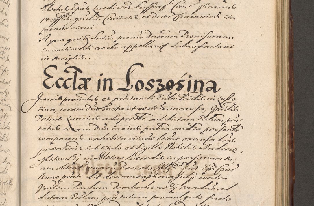 Zdjęcie nr 637 dla obiektu archiwalnego: Illustrissimo et Reverendissimo in Christo Patre Domino Domino Petro Tylicki Dei et Apostolice Sedis Gratia Episcopo Cracoviensis Duce Severiensis Acta actorum causarum sententiarum tam interloquutoriarum quam definitivarum decretorum obligationum, quietationum, recognitionum, constitutionum procuratorum etc. etc. coram Admodum Reverendo Domino Thoma Oborski I. V. Doctore Canonico Vicario in Spiritualibus et Officiali generali Cracoviensis in anno Domini Millesimo Sexcentessimo Decimoquarto Cuius Indictio duodecima Pontificus SS. D. N. D. Pauli Divina providentia Papae quinti Anno decimo foeliciter incipiunt