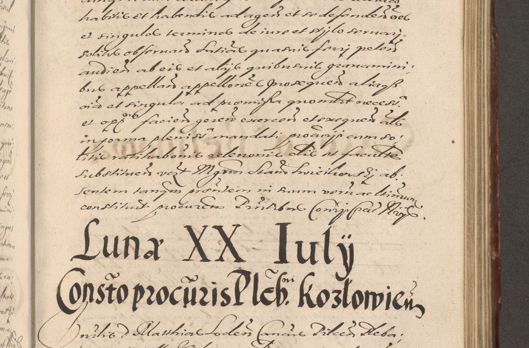 Zdjęcie nr 609 dla obiektu archiwalnego: Illustrissimo et Reverendissimo in Christo Patre Domino Domino Petro Tylicki Dei et Apostolice Sedis Gratia Episcopo Cracoviensis Duce Severiensis Acta actorum causarum sententiarum tam interloquutoriarum quam definitivarum decretorum obligationum, quietationum, recognitionum, constitutionum procuratorum etc. etc. coram Admodum Reverendo Domino Thoma Oborski I. V. Doctore Canonico Vicario in Spiritualibus et Officiali generali Cracoviensis in anno Domini Millesimo Sexcentessimo Decimoquarto Cuius Indictio duodecima Pontificus SS. D. N. D. Pauli Divina providentia Papae quinti Anno decimo foeliciter incipiunt