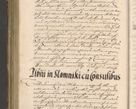 Zdjęcie nr 588 dla obiektu archiwalnego: Illustrissimo et Reverendissimo in Christo Patre Domino Domino Petro Tylicki Dei et Apostolice Sedis Gratia Episcopo Cracoviensis Duce Severiensis Acta actorum causarum sententiarum tam interloquutoriarum quam definitivarum decretorum obligationum, quietationum, recognitionum, constitutionum procuratorum etc. etc. coram Admodum Reverendo Domino Thoma Oborski I. V. Doctore Canonico Vicario in Spiritualibus et Officiali generali Cracoviensis in anno Domini Millesimo Sexcentessimo Decimoquarto Cuius Indictio duodecima Pontificus SS. D. N. D. Pauli Divina providentia Papae quinti Anno decimo foeliciter incipiunt