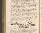 Zdjęcie nr 584 dla obiektu archiwalnego: Illustrissimo et Reverendissimo in Christo Patre Domino Domino Petro Tylicki Dei et Apostolice Sedis Gratia Episcopo Cracoviensis Duce Severiensis Acta actorum causarum sententiarum tam interloquutoriarum quam definitivarum decretorum obligationum, quietationum, recognitionum, constitutionum procuratorum etc. etc. coram Admodum Reverendo Domino Thoma Oborski I. V. Doctore Canonico Vicario in Spiritualibus et Officiali generali Cracoviensis in anno Domini Millesimo Sexcentessimo Decimoquarto Cuius Indictio duodecima Pontificus SS. D. N. D. Pauli Divina providentia Papae quinti Anno decimo foeliciter incipiunt