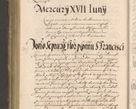 Zdjęcie nr 570 dla obiektu archiwalnego: Illustrissimo et Reverendissimo in Christo Patre Domino Domino Petro Tylicki Dei et Apostolice Sedis Gratia Episcopo Cracoviensis Duce Severiensis Acta actorum causarum sententiarum tam interloquutoriarum quam definitivarum decretorum obligationum, quietationum, recognitionum, constitutionum procuratorum etc. etc. coram Admodum Reverendo Domino Thoma Oborski I. V. Doctore Canonico Vicario in Spiritualibus et Officiali generali Cracoviensis in anno Domini Millesimo Sexcentessimo Decimoquarto Cuius Indictio duodecima Pontificus SS. D. N. D. Pauli Divina providentia Papae quinti Anno decimo foeliciter incipiunt