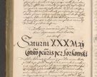 Zdjęcie nr 542 dla obiektu archiwalnego: Illustrissimo et Reverendissimo in Christo Patre Domino Domino Petro Tylicki Dei et Apostolice Sedis Gratia Episcopo Cracoviensis Duce Severiensis Acta actorum causarum sententiarum tam interloquutoriarum quam definitivarum decretorum obligationum, quietationum, recognitionum, constitutionum procuratorum etc. etc. coram Admodum Reverendo Domino Thoma Oborski I. V. Doctore Canonico Vicario in Spiritualibus et Officiali generali Cracoviensis in anno Domini Millesimo Sexcentessimo Decimoquarto Cuius Indictio duodecima Pontificus SS. D. N. D. Pauli Divina providentia Papae quinti Anno decimo foeliciter incipiunt