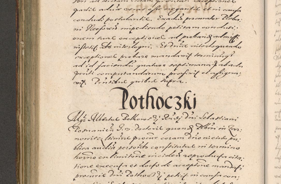 Zdjęcie nr 520 dla obiektu archiwalnego: Illustrissimo et Reverendissimo in Christo Patre Domino Domino Petro Tylicki Dei et Apostolice Sedis Gratia Episcopo Cracoviensis Duce Severiensis Acta actorum causarum sententiarum tam interloquutoriarum quam definitivarum decretorum obligationum, quietationum, recognitionum, constitutionum procuratorum etc. etc. coram Admodum Reverendo Domino Thoma Oborski I. V. Doctore Canonico Vicario in Spiritualibus et Officiali generali Cracoviensis in anno Domini Millesimo Sexcentessimo Decimoquarto Cuius Indictio duodecima Pontificus SS. D. N. D. Pauli Divina providentia Papae quinti Anno decimo foeliciter incipiunt