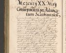 Zdjęcie nr 514 dla obiektu archiwalnego: Illustrissimo et Reverendissimo in Christo Patre Domino Domino Petro Tylicki Dei et Apostolice Sedis Gratia Episcopo Cracoviensis Duce Severiensis Acta actorum causarum sententiarum tam interloquutoriarum quam definitivarum decretorum obligationum, quietationum, recognitionum, constitutionum procuratorum etc. etc. coram Admodum Reverendo Domino Thoma Oborski I. V. Doctore Canonico Vicario in Spiritualibus et Officiali generali Cracoviensis in anno Domini Millesimo Sexcentessimo Decimoquarto Cuius Indictio duodecima Pontificus SS. D. N. D. Pauli Divina providentia Papae quinti Anno decimo foeliciter incipiunt