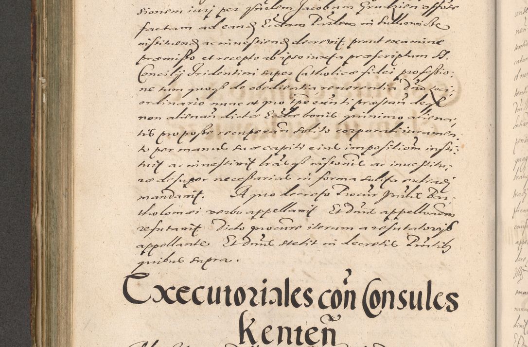 Zdjęcie nr 508 dla obiektu archiwalnego: Illustrissimo et Reverendissimo in Christo Patre Domino Domino Petro Tylicki Dei et Apostolice Sedis Gratia Episcopo Cracoviensis Duce Severiensis Acta actorum causarum sententiarum tam interloquutoriarum quam definitivarum decretorum obligationum, quietationum, recognitionum, constitutionum procuratorum etc. etc. coram Admodum Reverendo Domino Thoma Oborski I. V. Doctore Canonico Vicario in Spiritualibus et Officiali generali Cracoviensis in anno Domini Millesimo Sexcentessimo Decimoquarto Cuius Indictio duodecima Pontificus SS. D. N. D. Pauli Divina providentia Papae quinti Anno decimo foeliciter incipiunt