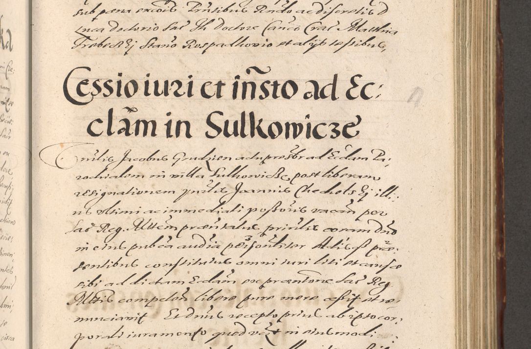 Zdjęcie nr 507 dla obiektu archiwalnego: Illustrissimo et Reverendissimo in Christo Patre Domino Domino Petro Tylicki Dei et Apostolice Sedis Gratia Episcopo Cracoviensis Duce Severiensis Acta actorum causarum sententiarum tam interloquutoriarum quam definitivarum decretorum obligationum, quietationum, recognitionum, constitutionum procuratorum etc. etc. coram Admodum Reverendo Domino Thoma Oborski I. V. Doctore Canonico Vicario in Spiritualibus et Officiali generali Cracoviensis in anno Domini Millesimo Sexcentessimo Decimoquarto Cuius Indictio duodecima Pontificus SS. D. N. D. Pauli Divina providentia Papae quinti Anno decimo foeliciter incipiunt