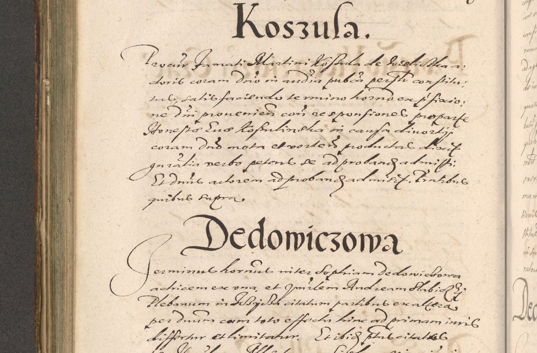 Zdjęcie nr 494 dla obiektu archiwalnego: Illustrissimo et Reverendissimo in Christo Patre Domino Domino Petro Tylicki Dei et Apostolice Sedis Gratia Episcopo Cracoviensis Duce Severiensis Acta actorum causarum sententiarum tam interloquutoriarum quam definitivarum decretorum obligationum, quietationum, recognitionum, constitutionum procuratorum etc. etc. coram Admodum Reverendo Domino Thoma Oborski I. V. Doctore Canonico Vicario in Spiritualibus et Officiali generali Cracoviensis in anno Domini Millesimo Sexcentessimo Decimoquarto Cuius Indictio duodecima Pontificus SS. D. N. D. Pauli Divina providentia Papae quinti Anno decimo foeliciter incipiunt