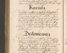 Zdjęcie nr 494 dla obiektu archiwalnego: Illustrissimo et Reverendissimo in Christo Patre Domino Domino Petro Tylicki Dei et Apostolice Sedis Gratia Episcopo Cracoviensis Duce Severiensis Acta actorum causarum sententiarum tam interloquutoriarum quam definitivarum decretorum obligationum, quietationum, recognitionum, constitutionum procuratorum etc. etc. coram Admodum Reverendo Domino Thoma Oborski I. V. Doctore Canonico Vicario in Spiritualibus et Officiali generali Cracoviensis in anno Domini Millesimo Sexcentessimo Decimoquarto Cuius Indictio duodecima Pontificus SS. D. N. D. Pauli Divina providentia Papae quinti Anno decimo foeliciter incipiunt