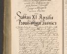 Zdjęcie nr 478 dla obiektu archiwalnego: Illustrissimo et Reverendissimo in Christo Patre Domino Domino Petro Tylicki Dei et Apostolice Sedis Gratia Episcopo Cracoviensis Duce Severiensis Acta actorum causarum sententiarum tam interloquutoriarum quam definitivarum decretorum obligationum, quietationum, recognitionum, constitutionum procuratorum etc. etc. coram Admodum Reverendo Domino Thoma Oborski I. V. Doctore Canonico Vicario in Spiritualibus et Officiali generali Cracoviensis in anno Domini Millesimo Sexcentessimo Decimoquarto Cuius Indictio duodecima Pontificus SS. D. N. D. Pauli Divina providentia Papae quinti Anno decimo foeliciter incipiunt