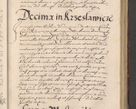 Zdjęcie nr 457 dla obiektu archiwalnego: Illustrissimo et Reverendissimo in Christo Patre Domino Domino Petro Tylicki Dei et Apostolice Sedis Gratia Episcopo Cracoviensis Duce Severiensis Acta actorum causarum sententiarum tam interloquutoriarum quam definitivarum decretorum obligationum, quietationum, recognitionum, constitutionum procuratorum etc. etc. coram Admodum Reverendo Domino Thoma Oborski I. V. Doctore Canonico Vicario in Spiritualibus et Officiali generali Cracoviensis in anno Domini Millesimo Sexcentessimo Decimoquarto Cuius Indictio duodecima Pontificus SS. D. N. D. Pauli Divina providentia Papae quinti Anno decimo foeliciter incipiunt