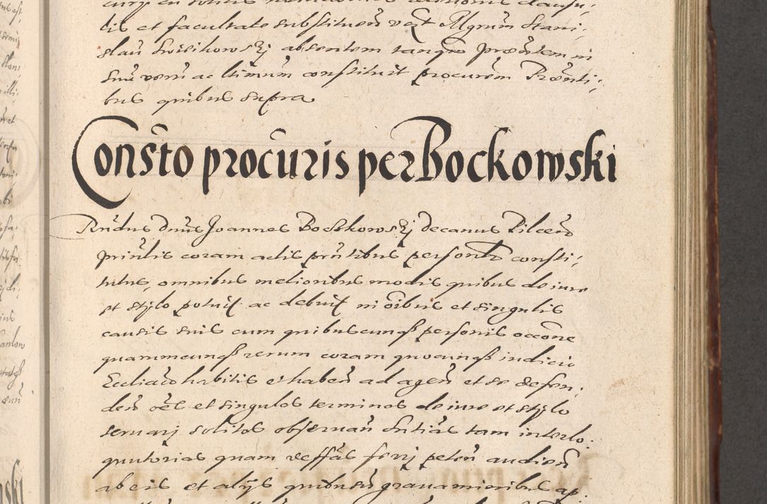 Zdjęcie nr 445 dla obiektu archiwalnego: Illustrissimo et Reverendissimo in Christo Patre Domino Domino Petro Tylicki Dei et Apostolice Sedis Gratia Episcopo Cracoviensis Duce Severiensis Acta actorum causarum sententiarum tam interloquutoriarum quam definitivarum decretorum obligationum, quietationum, recognitionum, constitutionum procuratorum etc. etc. coram Admodum Reverendo Domino Thoma Oborski I. V. Doctore Canonico Vicario in Spiritualibus et Officiali generali Cracoviensis in anno Domini Millesimo Sexcentessimo Decimoquarto Cuius Indictio duodecima Pontificus SS. D. N. D. Pauli Divina providentia Papae quinti Anno decimo foeliciter incipiunt