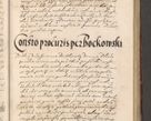 Zdjęcie nr 445 dla obiektu archiwalnego: Illustrissimo et Reverendissimo in Christo Patre Domino Domino Petro Tylicki Dei et Apostolice Sedis Gratia Episcopo Cracoviensis Duce Severiensis Acta actorum causarum sententiarum tam interloquutoriarum quam definitivarum decretorum obligationum, quietationum, recognitionum, constitutionum procuratorum etc. etc. coram Admodum Reverendo Domino Thoma Oborski I. V. Doctore Canonico Vicario in Spiritualibus et Officiali generali Cracoviensis in anno Domini Millesimo Sexcentessimo Decimoquarto Cuius Indictio duodecima Pontificus SS. D. N. D. Pauli Divina providentia Papae quinti Anno decimo foeliciter incipiunt