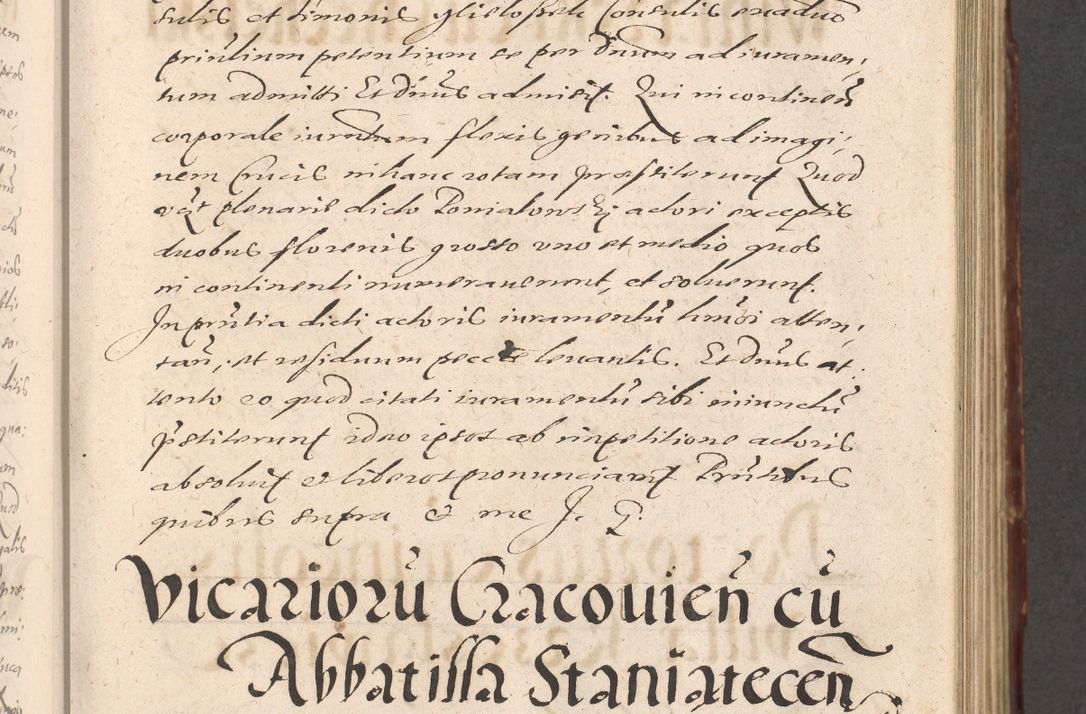 Zdjęcie nr 431 dla obiektu archiwalnego: Illustrissimo et Reverendissimo in Christo Patre Domino Domino Petro Tylicki Dei et Apostolice Sedis Gratia Episcopo Cracoviensis Duce Severiensis Acta actorum causarum sententiarum tam interloquutoriarum quam definitivarum decretorum obligationum, quietationum, recognitionum, constitutionum procuratorum etc. etc. coram Admodum Reverendo Domino Thoma Oborski I. V. Doctore Canonico Vicario in Spiritualibus et Officiali generali Cracoviensis in anno Domini Millesimo Sexcentessimo Decimoquarto Cuius Indictio duodecima Pontificus SS. D. N. D. Pauli Divina providentia Papae quinti Anno decimo foeliciter incipiunt