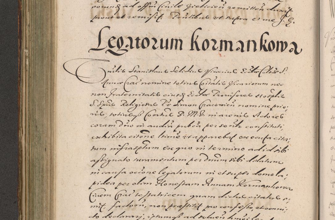 Zdjęcie nr 428 dla obiektu archiwalnego: Illustrissimo et Reverendissimo in Christo Patre Domino Domino Petro Tylicki Dei et Apostolice Sedis Gratia Episcopo Cracoviensis Duce Severiensis Acta actorum causarum sententiarum tam interloquutoriarum quam definitivarum decretorum obligationum, quietationum, recognitionum, constitutionum procuratorum etc. etc. coram Admodum Reverendo Domino Thoma Oborski I. V. Doctore Canonico Vicario in Spiritualibus et Officiali generali Cracoviensis in anno Domini Millesimo Sexcentessimo Decimoquarto Cuius Indictio duodecima Pontificus SS. D. N. D. Pauli Divina providentia Papae quinti Anno decimo foeliciter incipiunt