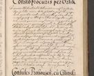 Zdjęcie nr 425 dla obiektu archiwalnego: Illustrissimo et Reverendissimo in Christo Patre Domino Domino Petro Tylicki Dei et Apostolice Sedis Gratia Episcopo Cracoviensis Duce Severiensis Acta actorum causarum sententiarum tam interloquutoriarum quam definitivarum decretorum obligationum, quietationum, recognitionum, constitutionum procuratorum etc. etc. coram Admodum Reverendo Domino Thoma Oborski I. V. Doctore Canonico Vicario in Spiritualibus et Officiali generali Cracoviensis in anno Domini Millesimo Sexcentessimo Decimoquarto Cuius Indictio duodecima Pontificus SS. D. N. D. Pauli Divina providentia Papae quinti Anno decimo foeliciter incipiunt