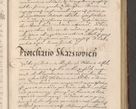 Zdjęcie nr 423 dla obiektu archiwalnego: Illustrissimo et Reverendissimo in Christo Patre Domino Domino Petro Tylicki Dei et Apostolice Sedis Gratia Episcopo Cracoviensis Duce Severiensis Acta actorum causarum sententiarum tam interloquutoriarum quam definitivarum decretorum obligationum, quietationum, recognitionum, constitutionum procuratorum etc. etc. coram Admodum Reverendo Domino Thoma Oborski I. V. Doctore Canonico Vicario in Spiritualibus et Officiali generali Cracoviensis in anno Domini Millesimo Sexcentessimo Decimoquarto Cuius Indictio duodecima Pontificus SS. D. N. D. Pauli Divina providentia Papae quinti Anno decimo foeliciter incipiunt