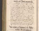 Zdjęcie nr 418 dla obiektu archiwalnego: Illustrissimo et Reverendissimo in Christo Patre Domino Domino Petro Tylicki Dei et Apostolice Sedis Gratia Episcopo Cracoviensis Duce Severiensis Acta actorum causarum sententiarum tam interloquutoriarum quam definitivarum decretorum obligationum, quietationum, recognitionum, constitutionum procuratorum etc. etc. coram Admodum Reverendo Domino Thoma Oborski I. V. Doctore Canonico Vicario in Spiritualibus et Officiali generali Cracoviensis in anno Domini Millesimo Sexcentessimo Decimoquarto Cuius Indictio duodecima Pontificus SS. D. N. D. Pauli Divina providentia Papae quinti Anno decimo foeliciter incipiunt