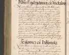 Zdjęcie nr 414 dla obiektu archiwalnego: Illustrissimo et Reverendissimo in Christo Patre Domino Domino Petro Tylicki Dei et Apostolice Sedis Gratia Episcopo Cracoviensis Duce Severiensis Acta actorum causarum sententiarum tam interloquutoriarum quam definitivarum decretorum obligationum, quietationum, recognitionum, constitutionum procuratorum etc. etc. coram Admodum Reverendo Domino Thoma Oborski I. V. Doctore Canonico Vicario in Spiritualibus et Officiali generali Cracoviensis in anno Domini Millesimo Sexcentessimo Decimoquarto Cuius Indictio duodecima Pontificus SS. D. N. D. Pauli Divina providentia Papae quinti Anno decimo foeliciter incipiunt